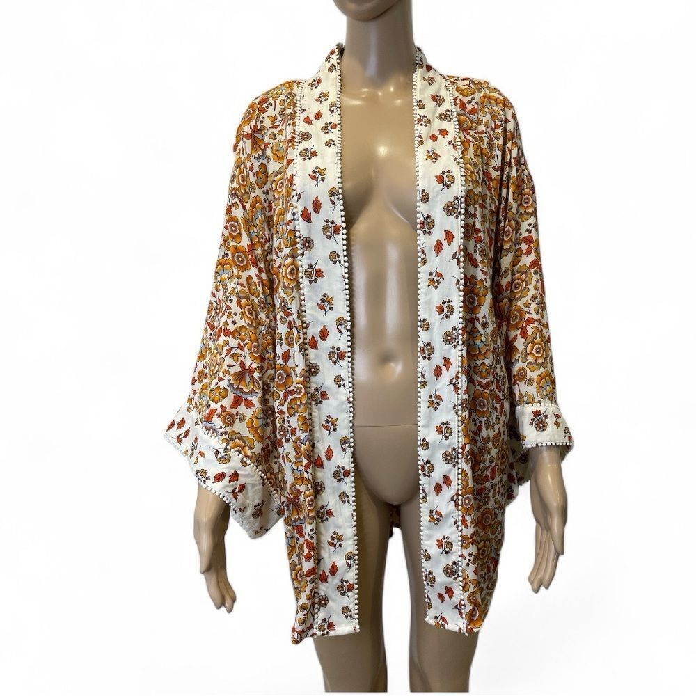 Westport Floral Kimono Cardigan Size 2X